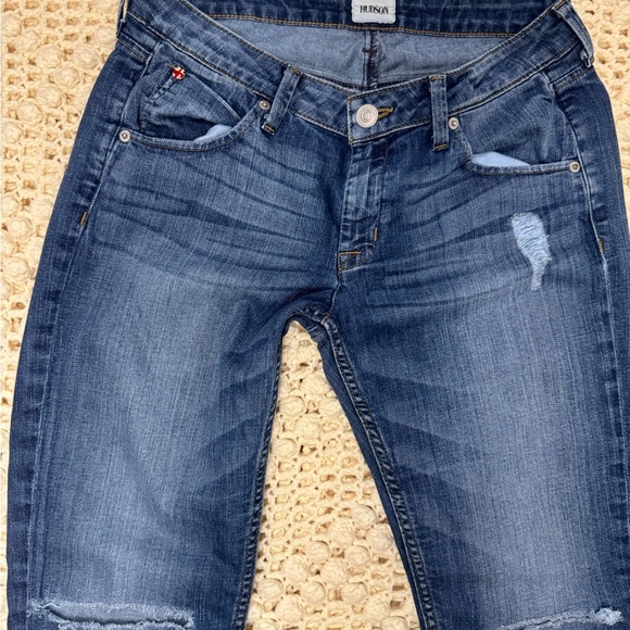 Hudson Stylish Distressed Blue Jeans.        #19 - Picture 10 of 13